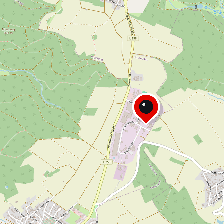 Karte zu VAM Performance in der Fichtenstraße 7 in Anhausen